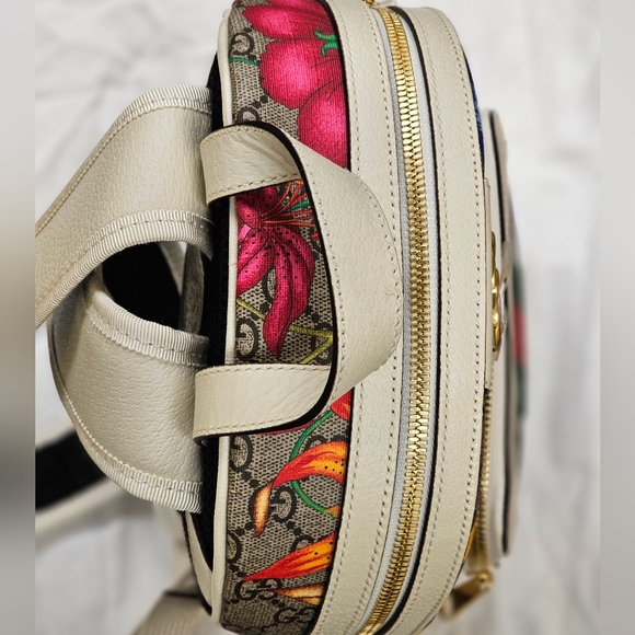 GUCCI Ophidia GG Flora Small Backpack - Picture 5 of 8